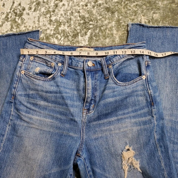 Madewell High-Rise Slim Boy Jean - Picture 4 of 8